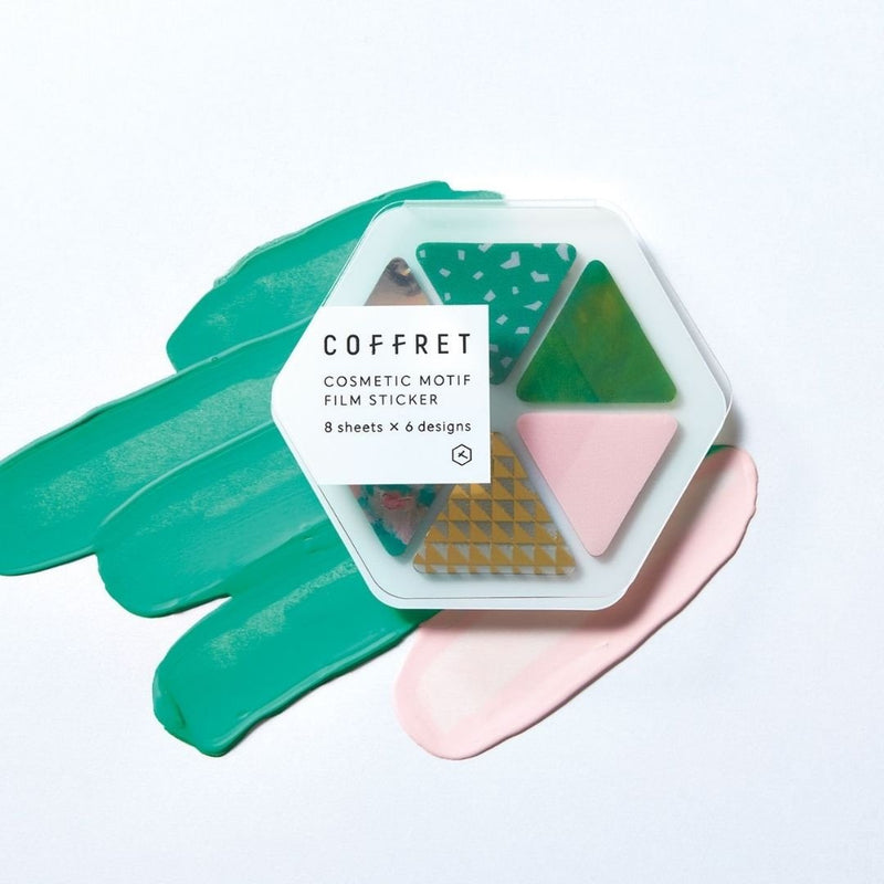Forest Green Coffret Transparent Stickers-Stickers-King Jim-Bar