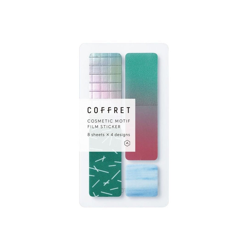 Forest Green Coffret Transparent Stickers-Stickers-King Jim-Bar