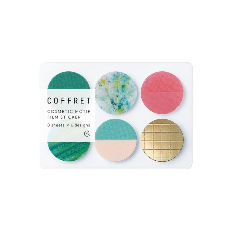 Forest Green Coffret Transparent Stickers-Stickers-King Jim-Circle