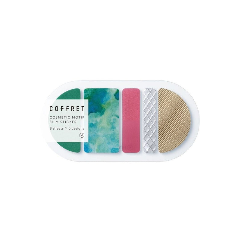 Forest Green Coffret Transparent Stickers-Stickers-King Jim-Round