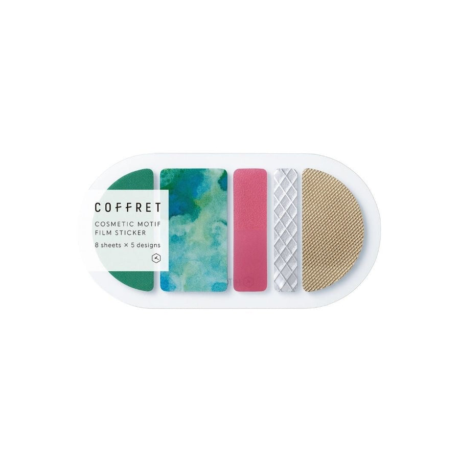 Forest Green Coffret Transparent Stickers-Stickers-King Jim-Round