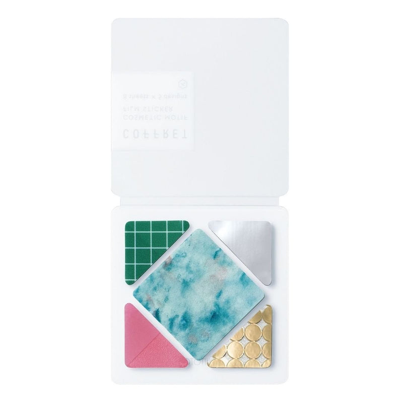 Forest Green Coffret Transparent Stickers-Stickers-King Jim-Bar