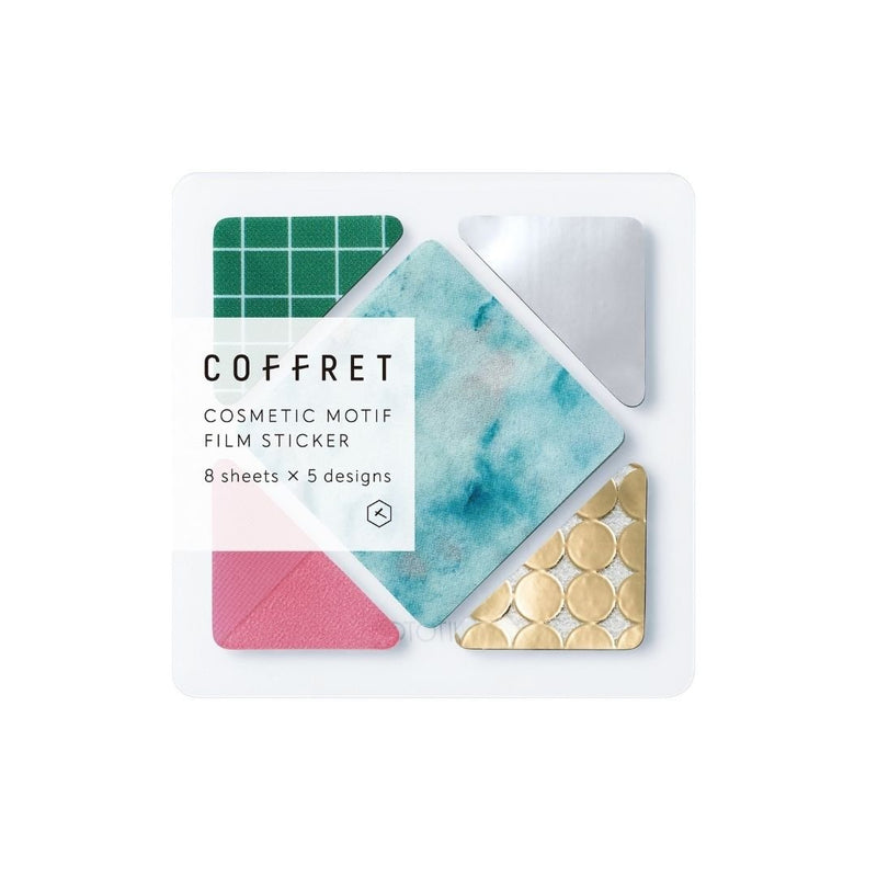 Forest Green Coffret Transparent Stickers-Stickers-King Jim-Square