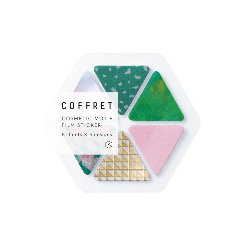 Forest Green Coffret Transparent Stickers-Stickers-King Jim-Triangle