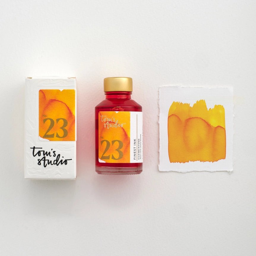 Fountain Pen Ink 50ml - Tom's Studio - Clementine - Tom's Studio