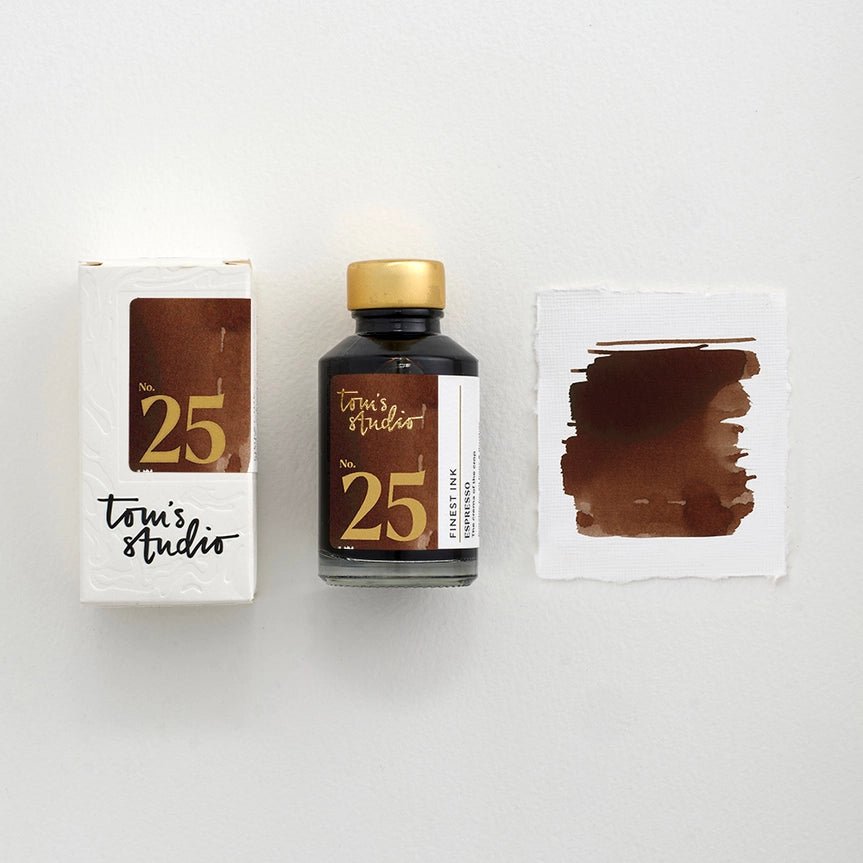 Fountain Pen Ink 50ml - Tom's Studio - Espresso - Tom's Studio