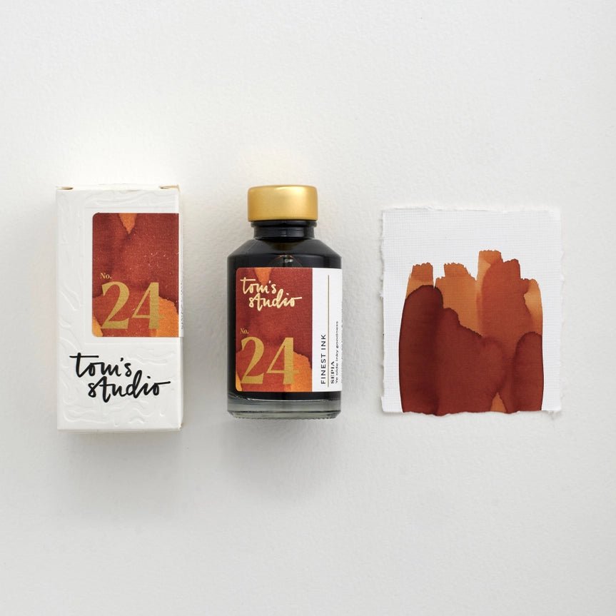 Fountain Pen Ink 50ml - Tom's Studio - Sepia - Tom's Studio