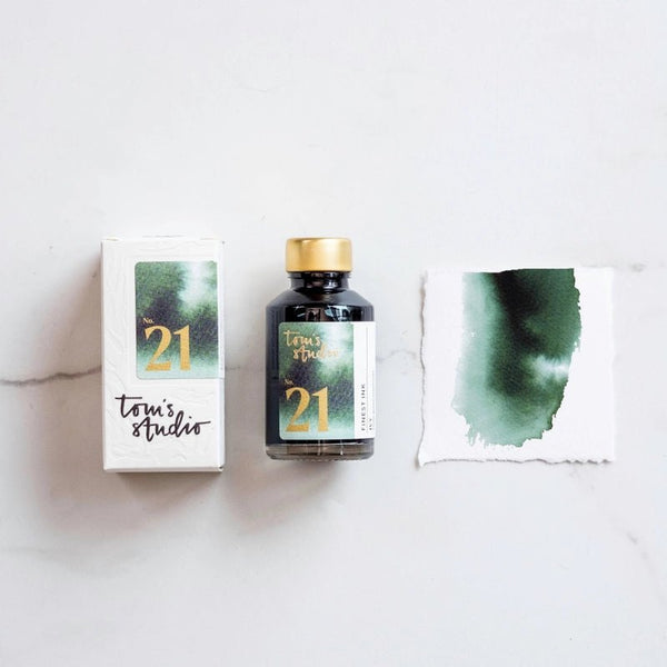 Fountain Pen Ink 50ml - Tom's Studio-Fountain Pen Inks-Tom's Studio-Ivy