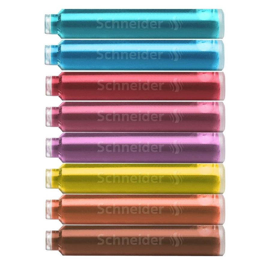 Fountain Pen Ink Cartridges Pastel - Schneider - Cognac - Schneider