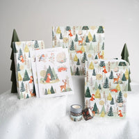 Fox in Winter Woods Washi Tape Set - Archer & Olive - Archer & Olive - Under the Rowan Trees