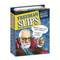 Freudian Slips Sticky Notes - The Unemployed Philosophers Guild - Under the Rowan Trees