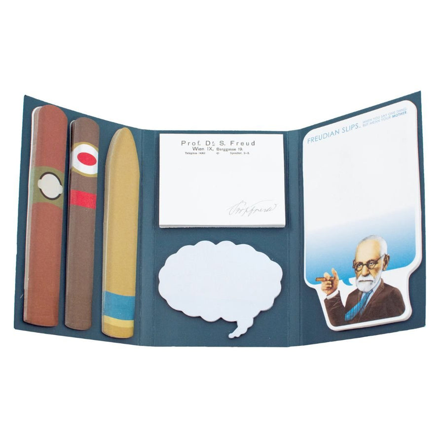 Freudian Slips Sticky Notes Tri-Fold - The Unemployed Philosophers Guild