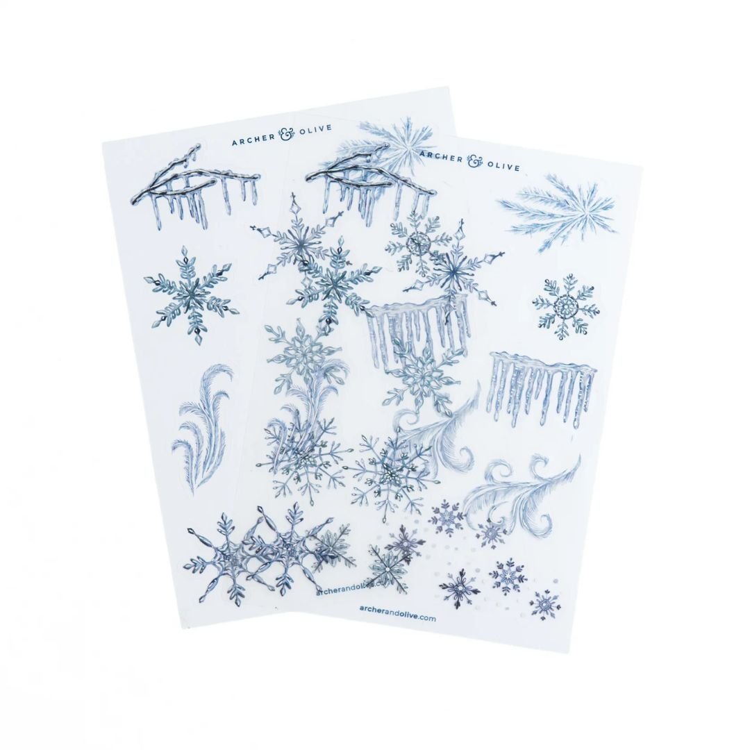 Frosted Storybook Sticker Set - Archer & Olive