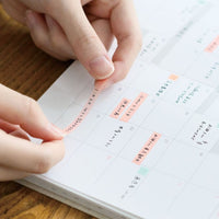 Fusen Marker Refills - Sticky Note Tape - Study Blue - Kanmido