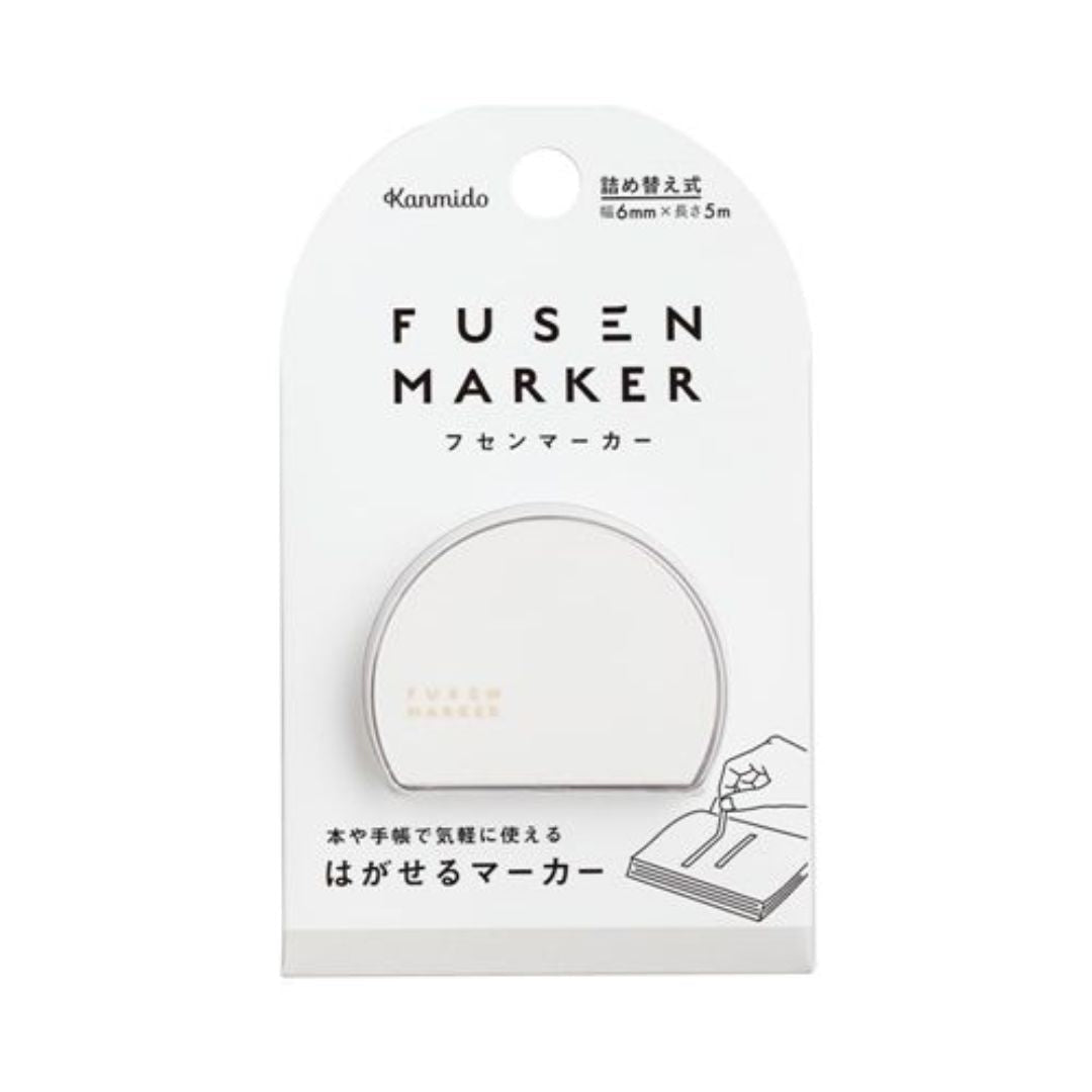 Fusen Marker - Sticky Note Tape - Grey - Kanmido