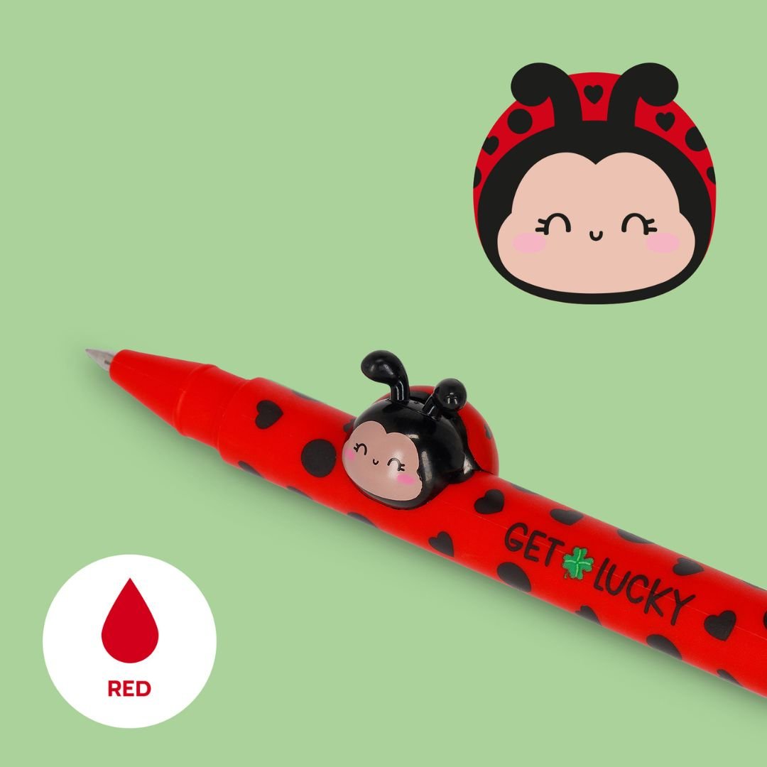 Gel Pen - Lovely Friends - Legami - Lady Bug - Legami
