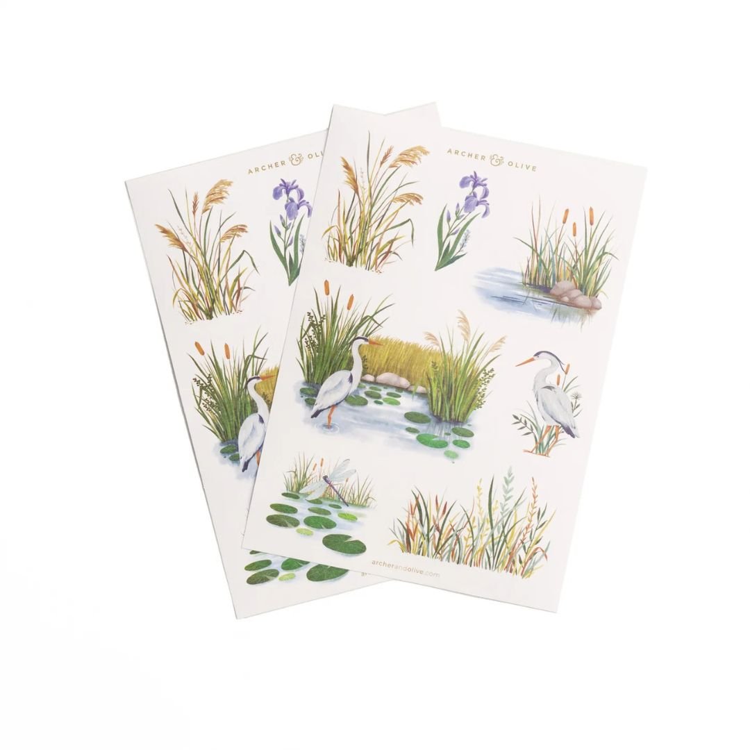 Gentle Breeze Sticker Set - Archer & Olive - Archer & Olive - Under the Rowan Trees