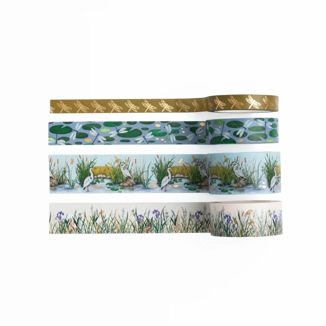 Gentle Breeze Washi Tape Set - Archer & Olive - Archer & Olive - Under the Rowan Trees