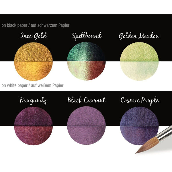 Getaway Coliro Pearlcolors Set of Six-Calligraphy Inks-Coliro-