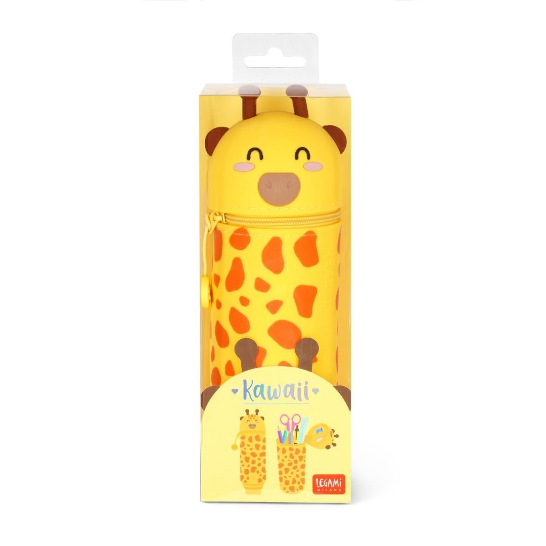 Giraffe 2 in 1 Silicone Pencil Case - Legami - Under the Rowan Trees