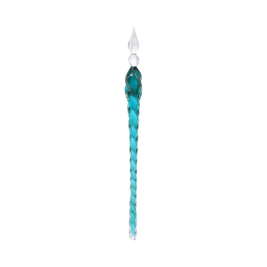 Glass Dip Pen Twist - Clear Green - Teranishi Guitar