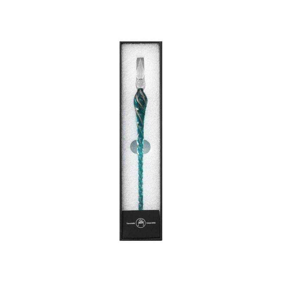 Glass Dip Pen Twist - Clear Green - Teranishi Guitar