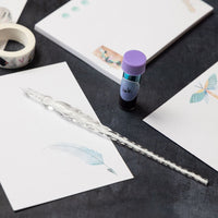 Glass Dip Pen - White - Under the Rowan Trees
