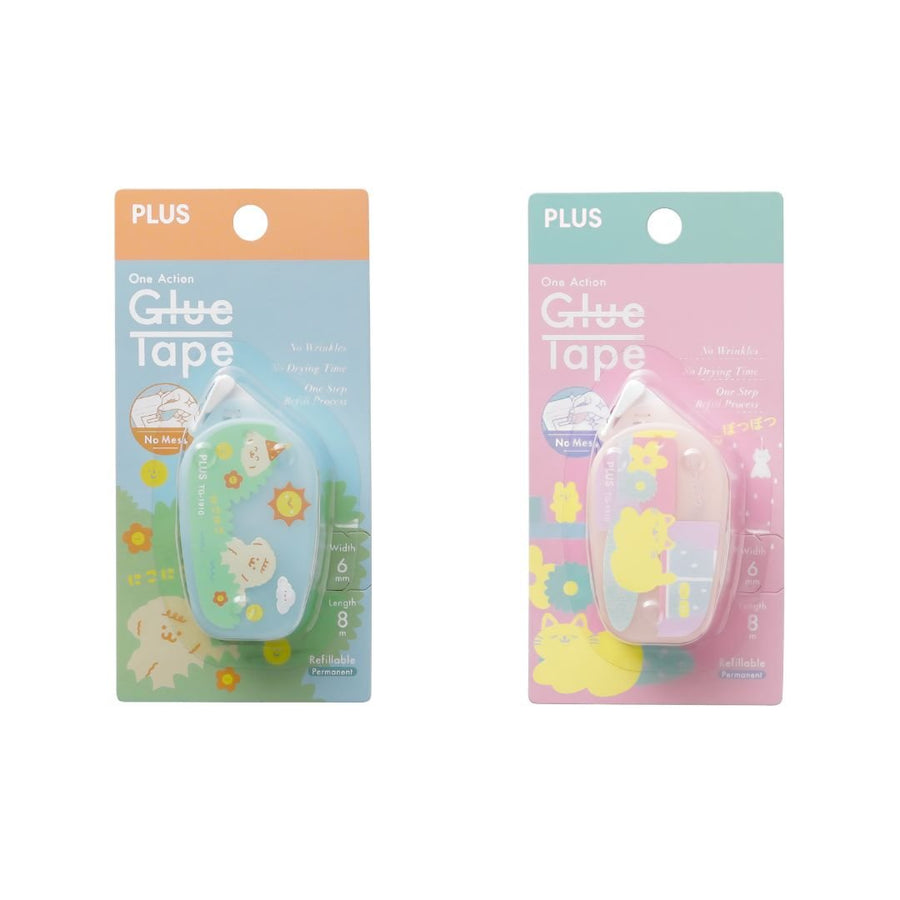 Glue Tape Kawaii Station - Niko Niko - Pentel