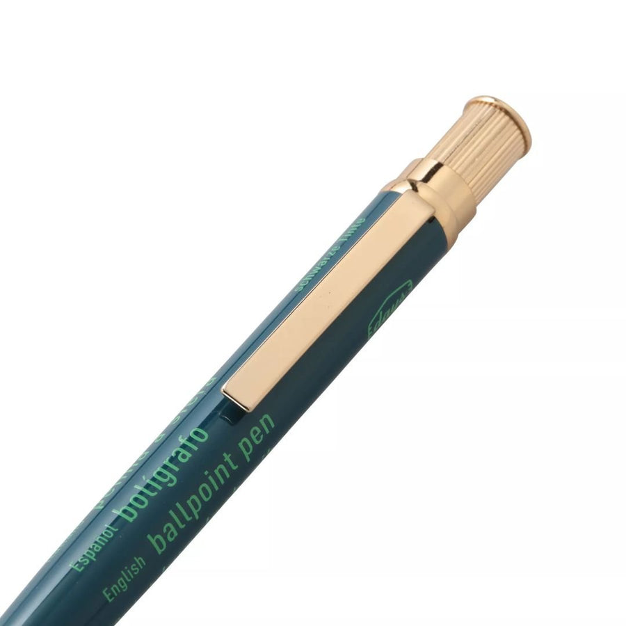 Gold - Plated Brass Pen MARK'STYLE - Dusty Blue - Mark's Inc.