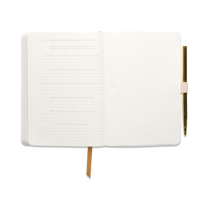 Gratitude Prompted Journal-Notebooks-Designworks Collective-Orange