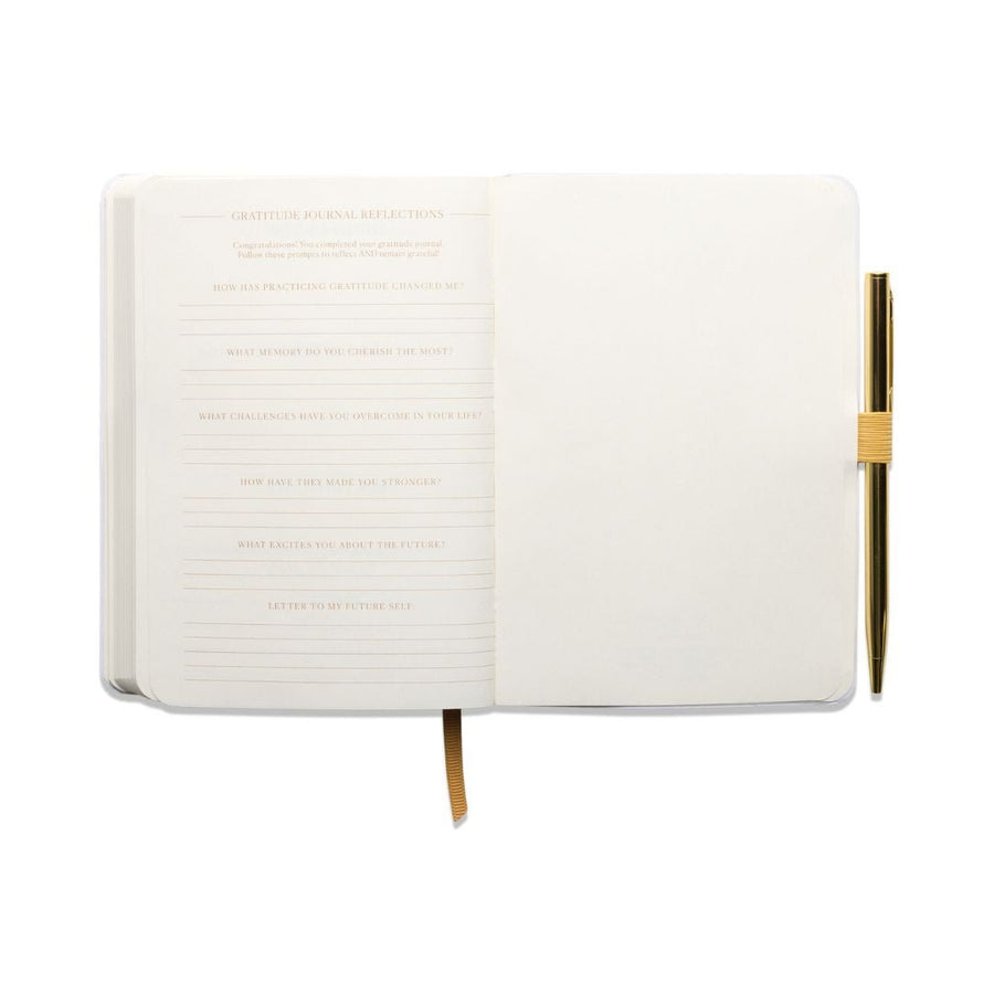 Gratitude Prompted Journal-Notebooks-Designworks Collective-Orange