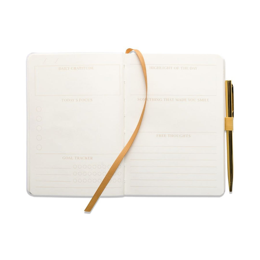 Gratitude Prompted Journal-Notebooks-Designworks Collective-Orange