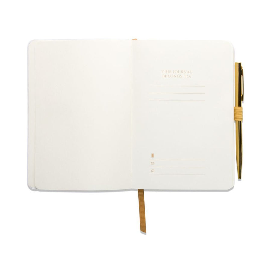 Gratitude Prompted Journal-Notebooks-Designworks Collective-Orange