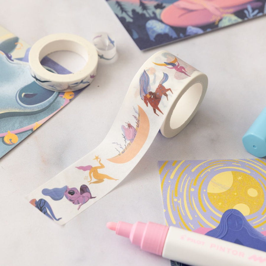 Great Goddess Washi Tapes - 30mm - Under the Rowan Trees