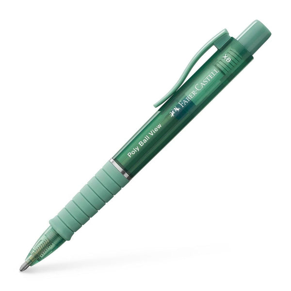 Green Lily Poly Ball View Pen - Faber-Castell