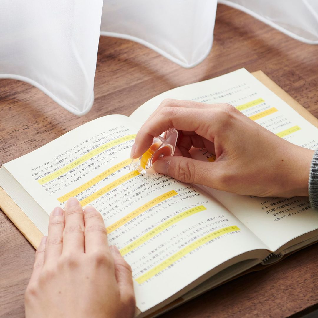 Hagaseru Marker Film Tape Highlighter - Grape Jelly - Kanmido