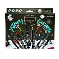 Hand Lettering Kit - Manuscript Pen Co - Manuscript