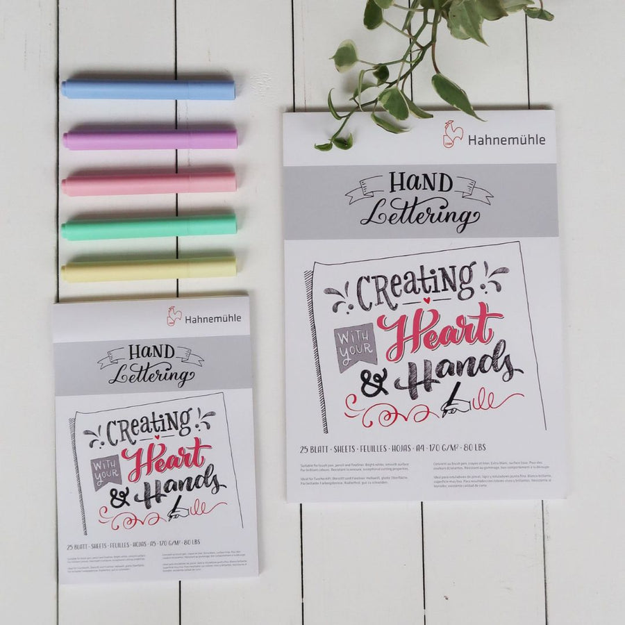 Hand Lettering Pad - Hahnemüehle - A4 - Hahnemüehle