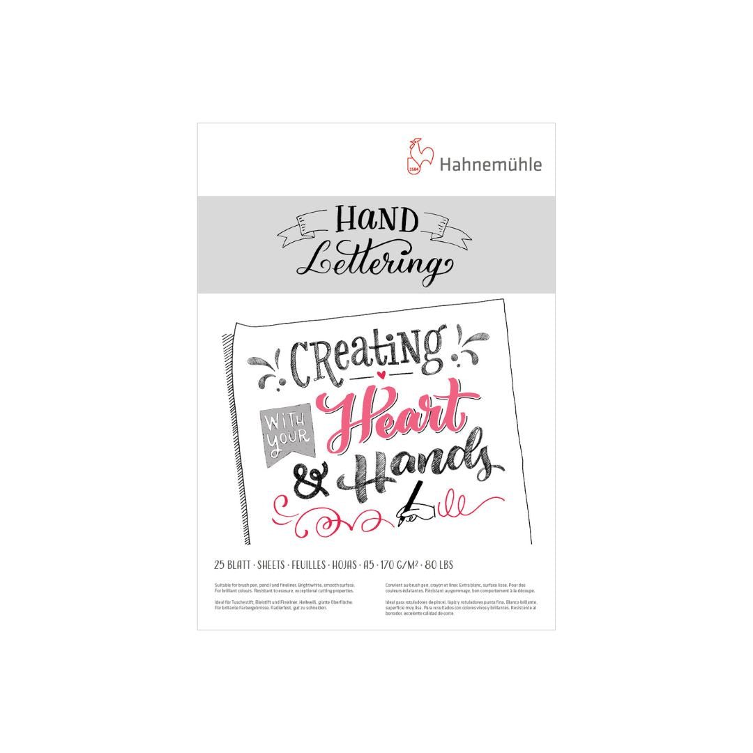 Hand Lettering Pad - Hahnemüehle - A5 - Hahnemüehle