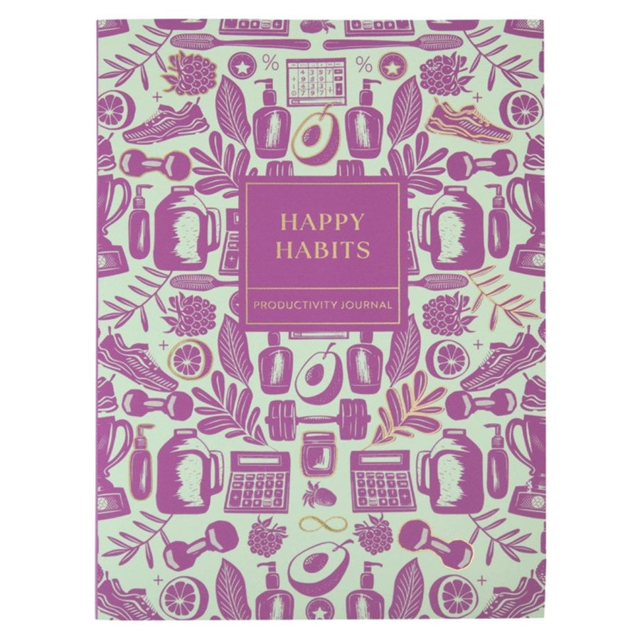 Happy Habits Guided Productivity Journal - Portico Designs