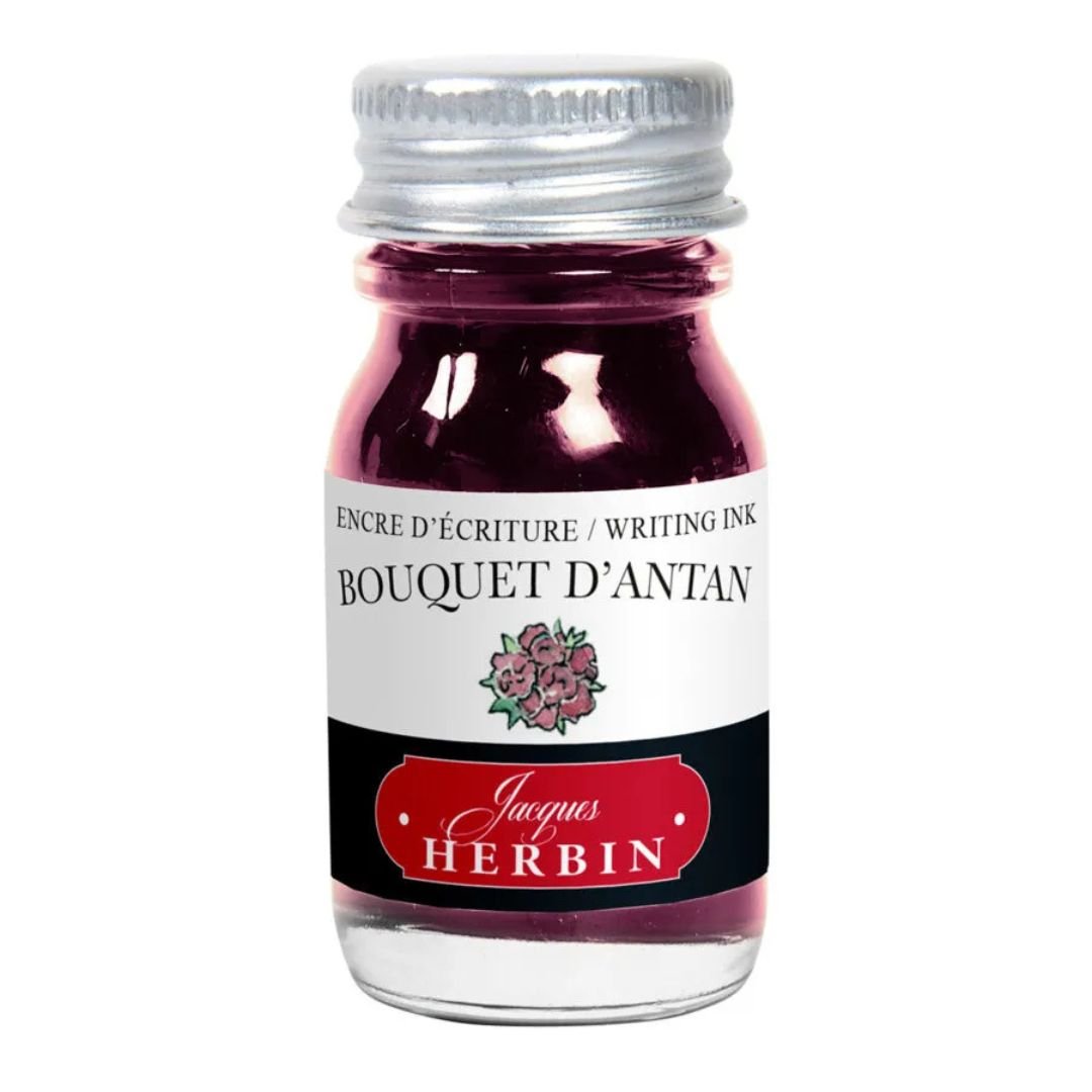 Herbin Fountain Pen Ink Bottle 10ml - Bouquet d'Antan - Herbin