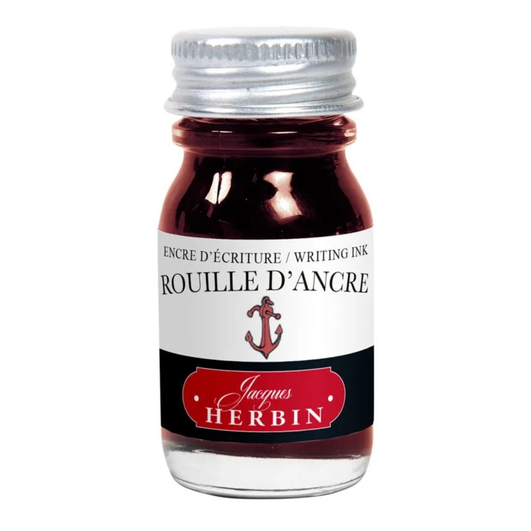 Herbin Fountain Pen Ink Bottle 10ml - Rouille d'Ancre - Herbin