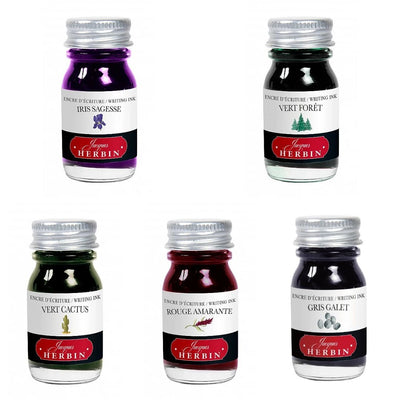 Herbin Fountain Pen Inks 10ml NEW COLOURS - Gris Galet - Herbin
