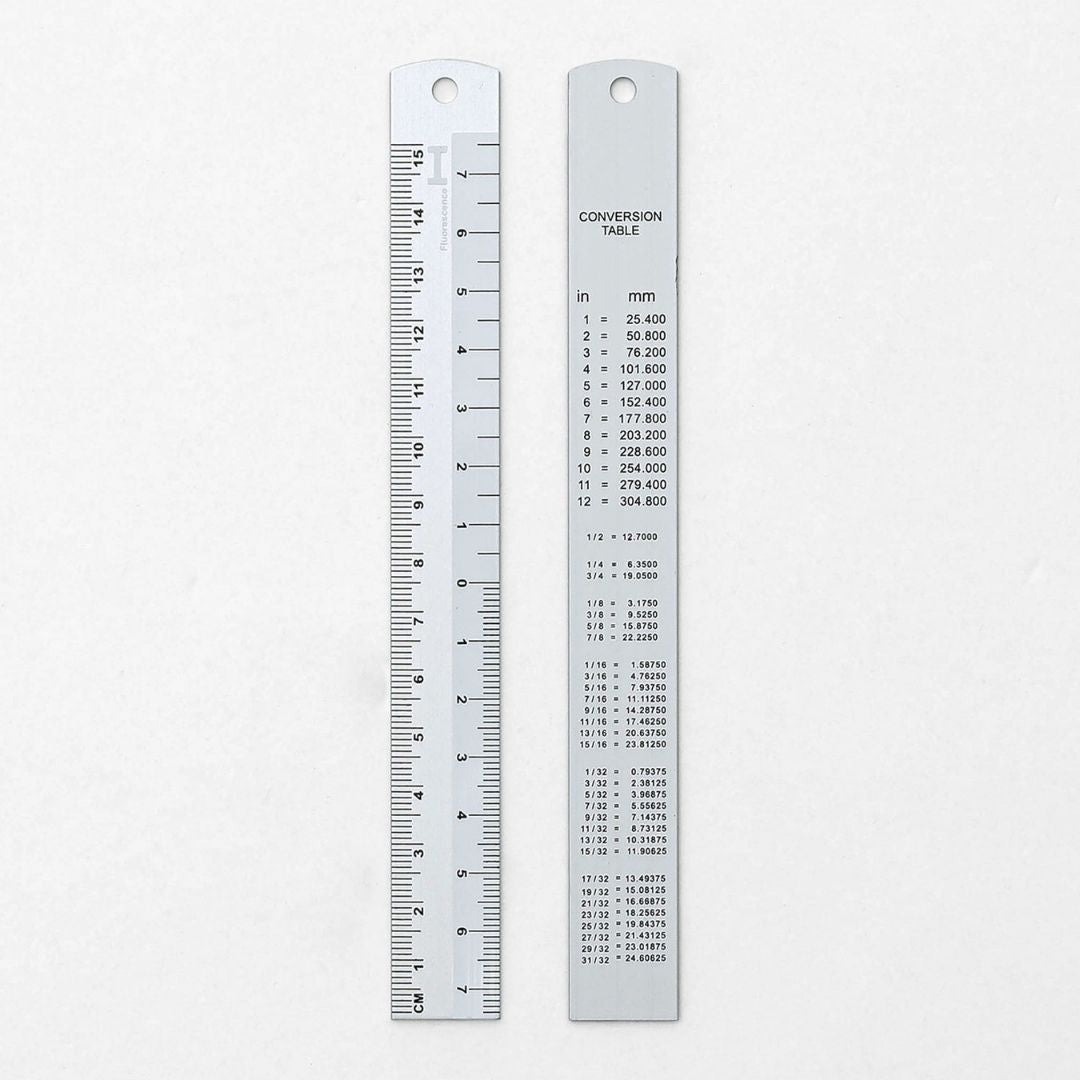 Hightide Aluminium Ruler - Black - Hightide
