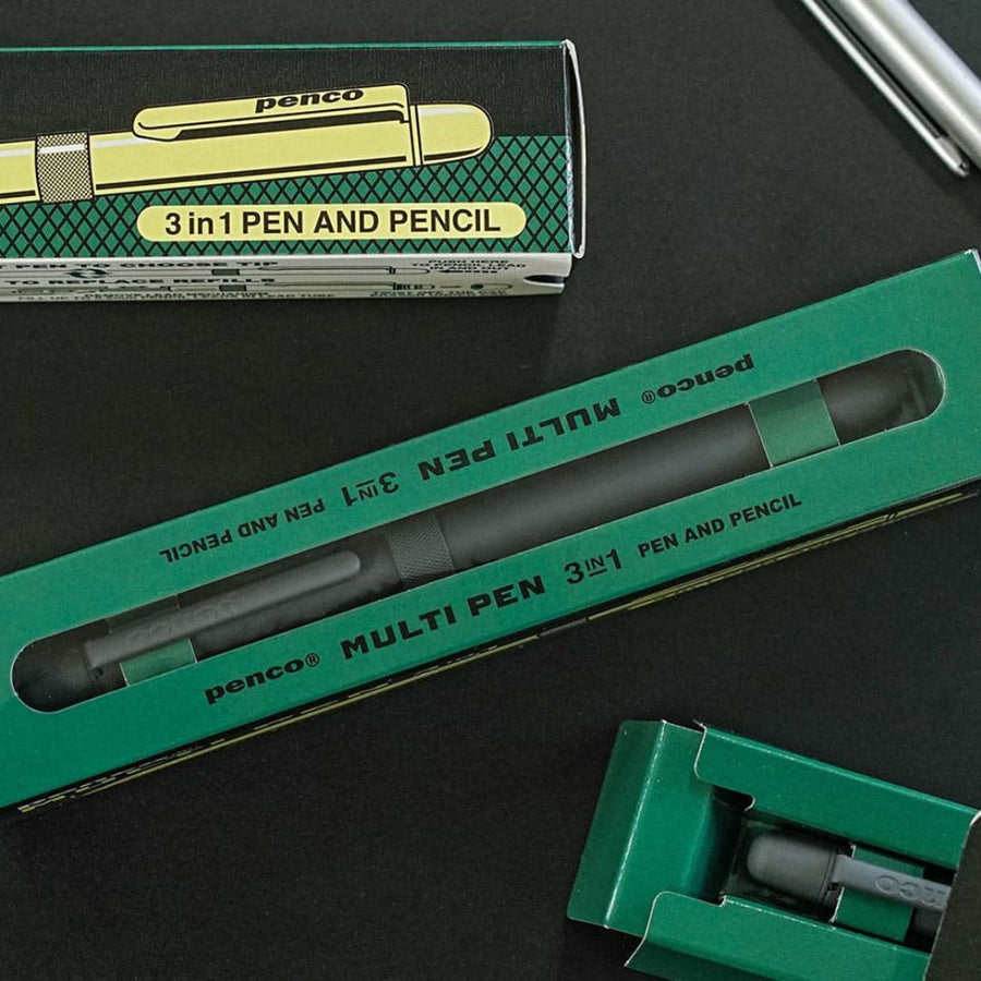 Hightide Penco Multi Pen - Charcoal Grey - Penco