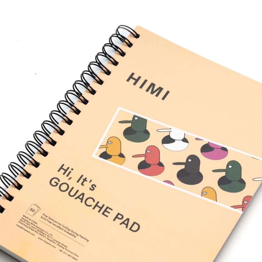 Himi Gouache Paper Pad 160gsm 18 x 25 cm - Himi