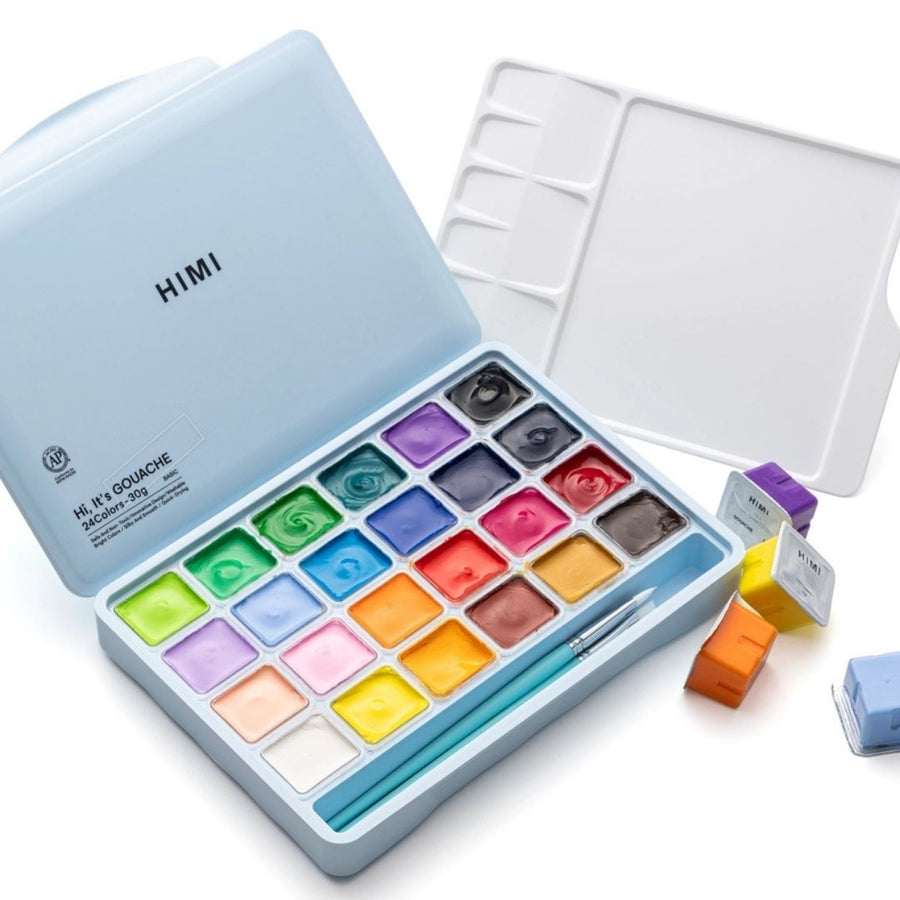 HIMI Jelly Cup Gouache Paints - A Beginner-Friendly Guide