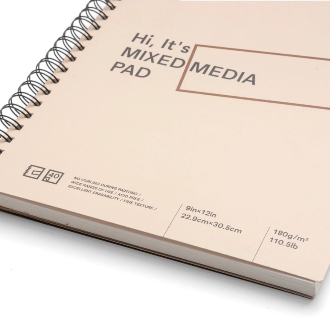 Himi Mixed Media Paper Pad 180gsm 229 x 305 mm - Himi