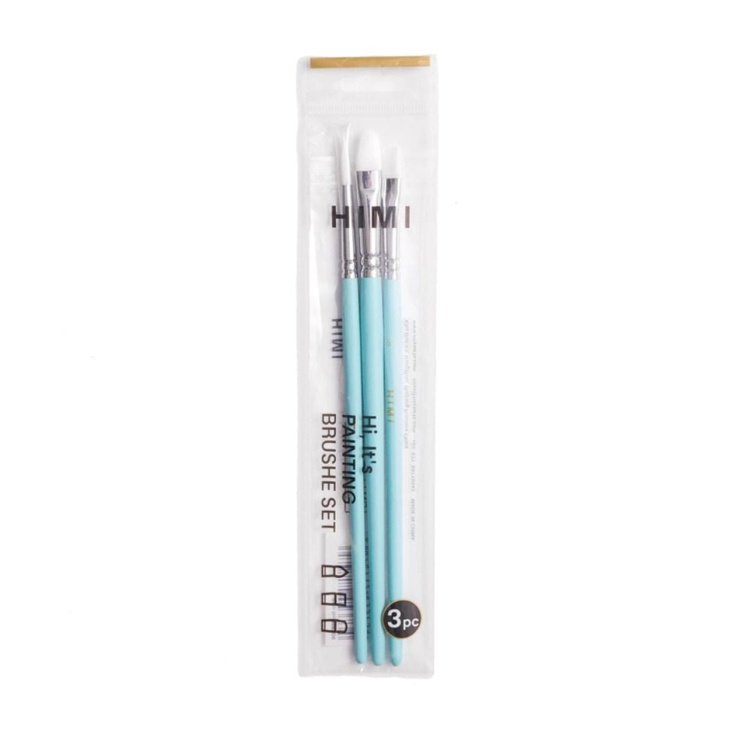 Himi Paintbrushes Set of 3 - Blue - Himi