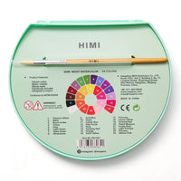 Himi Semi - Moist Watercolour Set 24 Pans - Purple - Himi